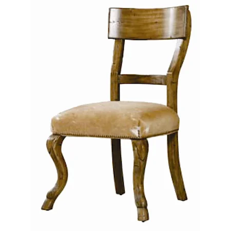 Country English Hoof Foot Dining Side Chair